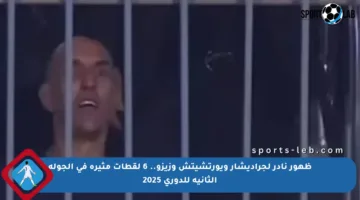 ظهور نادر لجراديشار ويورتشيتش وزيزو.. 6 لقطات مثيرة في الجولة الثانية للدوري 2025